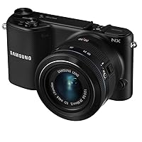 Samsung NX2000 20.3MP CMOS Smart WiFi Mirrorless Digital Camera with 20-50mm Lens and 3.7