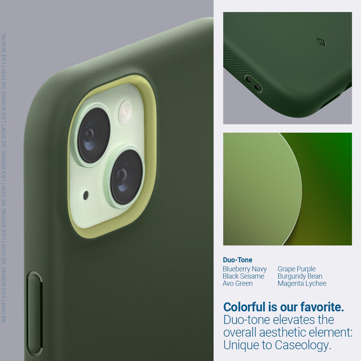 Caseology Nano Pop Mag for iPhone 15 Plus Case 5G [Dual Layer Silicone Case Compatible with Magsafe] Military Grade Drop Tested (2023) - AVO Green