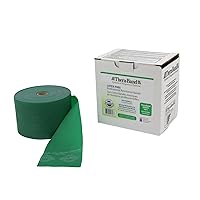 THERABAND Resistance Band 50 Yard Roll, Heavy Green Non-Latex Professional Elastic Bands For Upper & Lower Body Exercise, Physical Therapy, Pilates, & Rehab, Dispenser Box, Level 4