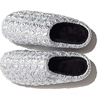 Fall & Winter Concept Slippers - Bumpy Silver