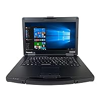 Panasonic Toughbook 54, CF-54, Intel Core i5-5300U 2.30GHz, 14.0 HD 1366 x 768, 256GB SSD, 8GB, Wi-fi, TPM, BT, Backlit Keyboard, DVD Multi-Drive, Windows 10 Pro (Renewed)in ¦