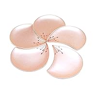 [Made in Japan] Ume hanabira plum (Pink) Small plates (five pieces of sets)