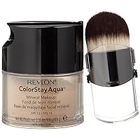 Revlon Colorstay Aqua Mineral Makeup, Medium Deep, 0.35 Ounce
