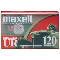 Maxell 108010 UR 120 Minute Normal Bias Audio Tape