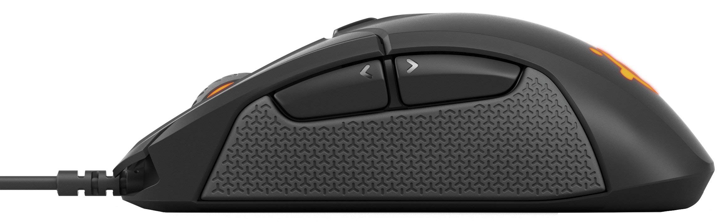 SteelSeries Rival 310, Optical Gaming Mouse, RGB Illumination, 6 Buttons, Rubber Sides, On-Board Memory (PC / Mac) - Black (Renewed)