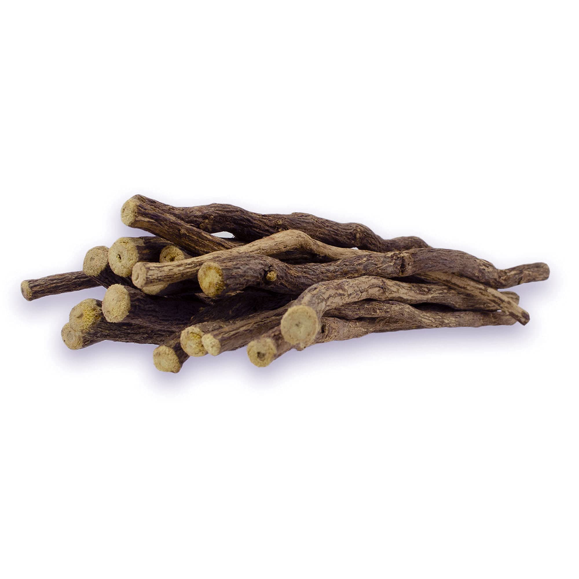 100% Natural Licorice Root Chew Sticks, Strawberry Flavored, Organic, Help Quit Smoking, Whiten Teeth, Freshen Breath and Suppress Appetite