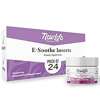 NewLife Naturals Feminine Care Duo: Vitamin E Suppositories & Vulva Moisturizer - Soothing Solution for Vaginal Dryness, Menopause Atrophy, and Irritation - Estrogen-Free Formula (24 Inserts + 2 Oz)