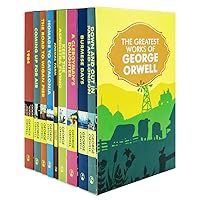 The Greatest Works of George Orwell 9 Books Set (Homage to Catalonia, Burmese Days, 1984, Animal Farm, The Road to Wigan Pier, Down and Out in Paris and London) The Greatest Works of George Orwell 9 Books Set (Homage to Catalonia, Burmese Days, 1984, Animal Farm, The Road to Wigan Pier, Down and Out in Paris and London) Paperback