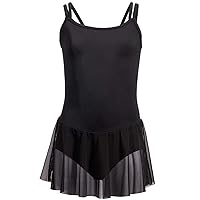 Capezio Boho Fairytale Carefree Camisole Dress Girls - 10971C (Toddler, Black)