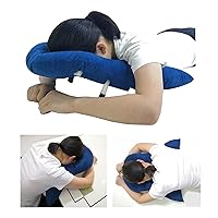 Face Down Cotton Pillow for Sleeping After Eye Surgery - Portable Prone Positioner for Vitrectomy, Macular Hole and Retinal Detachment Recovery