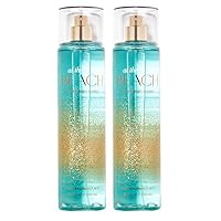 Bath and Body Works At the Beach Fine Fragrance Mist - Value Pack Lot of 2 (At the Beach)