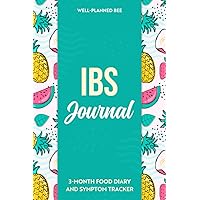 IBS Journal: 3-Month Food Diary and Symptom Tracker | 6”x9” | Fruits