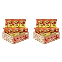 Crunchy Flamin' Hot Cheese Flavored Snacks, 40 count (Pack of 2)