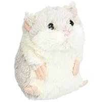 Grey & White Plush Lil' Hamster by Ganz
