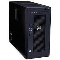 2017 Newest Dell PowerEdge T30 Tower Server System| Intel Xeon E3-1225 v5 3.3GHz Quad Core| 8GB RAM | 1TB HDD| DVD RW | No Operating System | Black