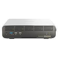 QNAP TBS-h574TX-i3-12G-US 5 Bay High-Performance E1.S All-Flash NASbook with Intel® Core™ Processor, Thunderbolt 4 and 10GbE (5G/2.5G/1G/100M/10M) Network Connectivity (Diskless)