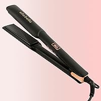 Ceramic Flat Iron Hair Straightener • Professional Straightening Iron • Digital Display to Accurately Control Temperature • As Featured in Good Housekeeping