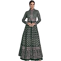 Occasion Wear Indian Sewn Silt Anarkali Gown Dresses Pakistani Designer Shalwar Kameez Suits for Women