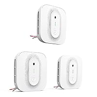 X-Sense Smoke Detector Carbon Monoxide Detector Combo Hardwired with Voice Location, Hardwired Interconnected Smoke and Carbon Monoxide Detector, Model XP02-AR, 3-Pack