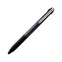 Jetstream Slim Compact, 3 Colors Ballpoint Pen (Black, Red, Blue) 0.5mm, Black Body (SXE3JSS05.24)