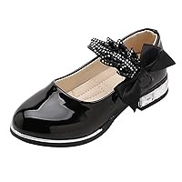 Girls Sandals Size 13 Girls Dress Shoes For Girls Wedding Bowknot Girl Shoes Princess Party School Shoes Girl Apparel