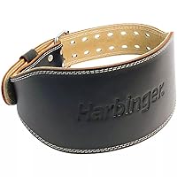 Harbinger Harbinger Padded Leather Belt Black