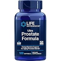 Life Extension Ultra Prostate Formula, 100 Softgels, Natural Supplement for Men