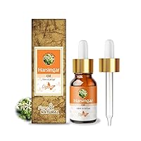 Crysalis Harshringar (Nyctanthes Arbor-Tristis) | 100% Pure & Natural Undiluted Carrier Oil | Cold Pressed Oil for Glowing Skin, Healthy Hair, and Nourished Face -10Ml/0.33 Fl Oz