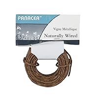 Darice Naturally Wrapped Vine Covered Craft Wire Rope with Rustic Feel for Wedding Crowns Woodland Crowns Head Wreaths Floral Arranging DIY Projects and Decorating 50 feet Brown