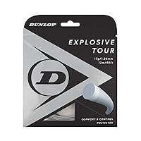 Dunlop Explosive Tour Tennis String, Silver