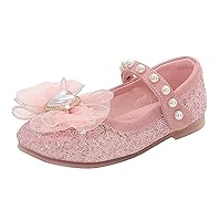 Girls Size 3 Girl Shoes Small Leather Shoes Single Shoes Children Dance Shoes Girls Performance Toddler Slip Sneaker
