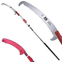 EZ Kut Pole Saw Kamikaze 20’ Extendable - Pole Saws for Tree Trimming. Branch Cutter with Double Hook for Branch Removal - Best Tree Pruner. Tree trimmer pole saw. Since 1988