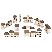 Goki- Building Modules, City, Nature Games, Colour (Brown) (58565)