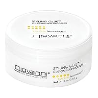 GIOVANNI ECO CHIC Styling Glue Custom Hair Modeler - Styling Glue, Hair Products for Men & Women, Firm Hold, Spike, Sculpt, Shape with our Hair Paste, Customize Style, No Parabens, Color Safe - 2 oz