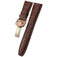 20mm 21mm 22mm Cowhide Watch Band Replacement for IWC Portugieser Porotfino Family 'S Watches Strap Folding Buckle