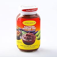 Lingayen Shrimp Fry ALAMANG BAGOONG Jar 12oz (REGULAR)