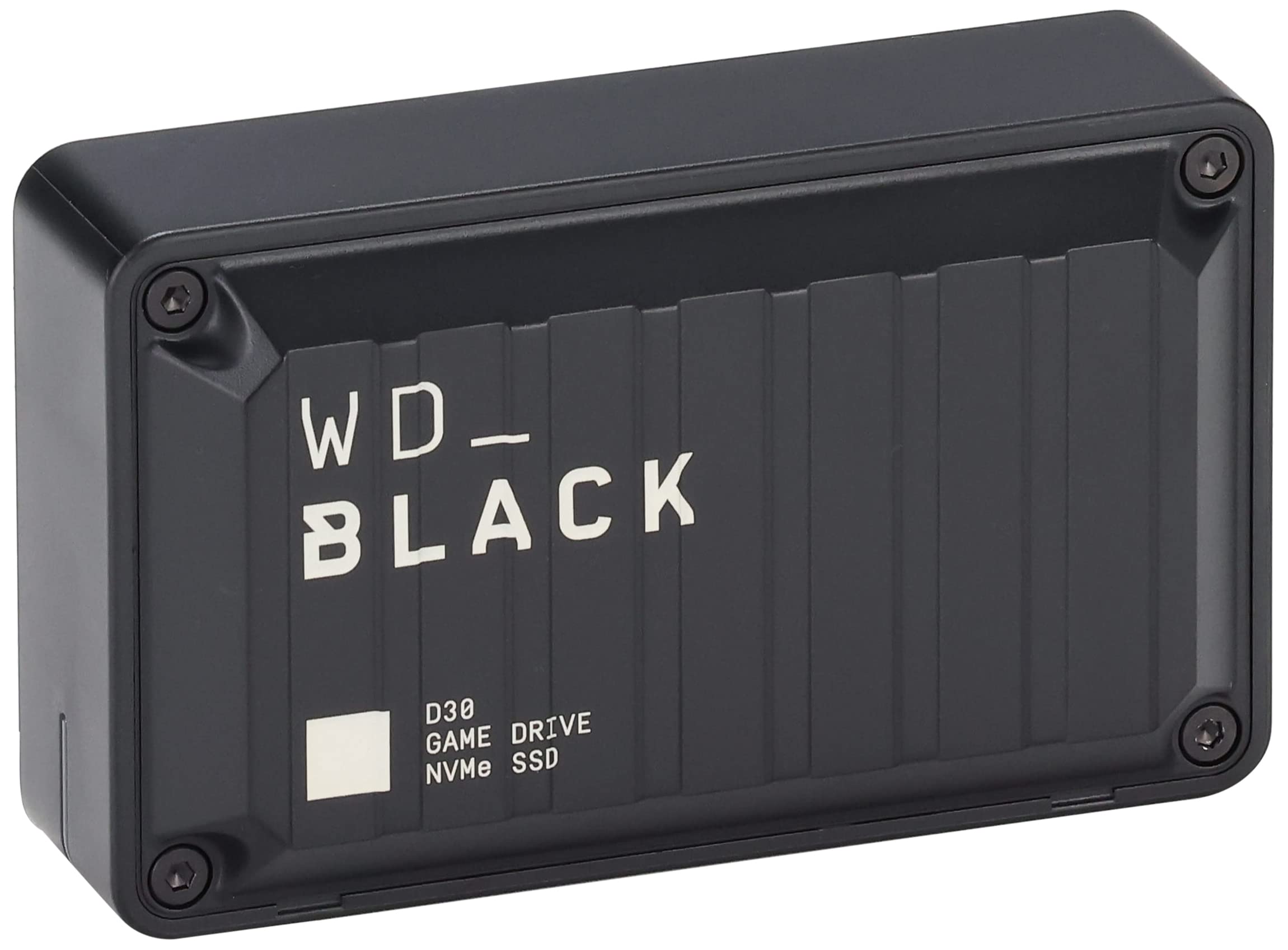 WD_BLACK 1TB D30 Game Drive SSD - Portable External Solid State Drive, Compatible with Playstation, Xbox, & PC, Up to 900MB/s - WDBATL0010BBK-WESN