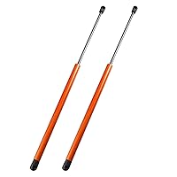 X AUTOHAUX Hood Damper Gas Damper Hood Damper Gas Spring Hood Damper Damper Compatible with BMW Mini R50 R52 R53 R56 2001-2007 Hydraulic Damper Vehicle Inspection Compliant Food Lift Rod Hydraulic Rod Engine Cover Replacement Repair Set of 2 Orange