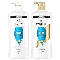 Pantene Shampoo, Conditioner and Hair Treatment Set, Classic Clean