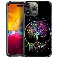 DAIZAG Case Compatible with iPhone 15 Plus, Starry Night Life Tree case for iPhone 15 Plus Cases for Man Woman, All-Round Protection Shockproof Anti-Scratches TPU Case Cover