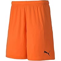 Puma - Mens Teamgoal 23 Knit Shorts, Size: Large, Color: Shocking Orange/Puma Black