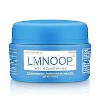 LMNOOP® Wound Care Cream for Infection Ulcers Sores Cuts Scrapes Burns Bites Surgical Open & Deep Wounds and Various Wounds, First Aid Skin Repair Ointment for Hard to Heal Wounds on Back Leg Buttock