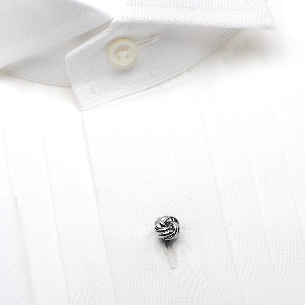 Ox and Bull Trading Co. Silver Knot Studs