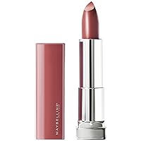 Color Sensational Made for All Lipstick, Crisp Lip Color & Hydrating Formula, Mauve For Me, Nude Brown, 1 Count