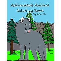 Adirondack Animal Coloring Book