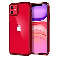 Spigen Ultra Hybrid Designed for Apple iPhone 11 Case (2019) - Red Crystal