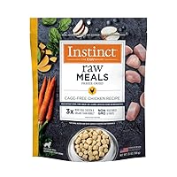 Instinct Freeze Dried Raw Meals Grain Free Recipe Dog Food - Chicken, 25 oz.