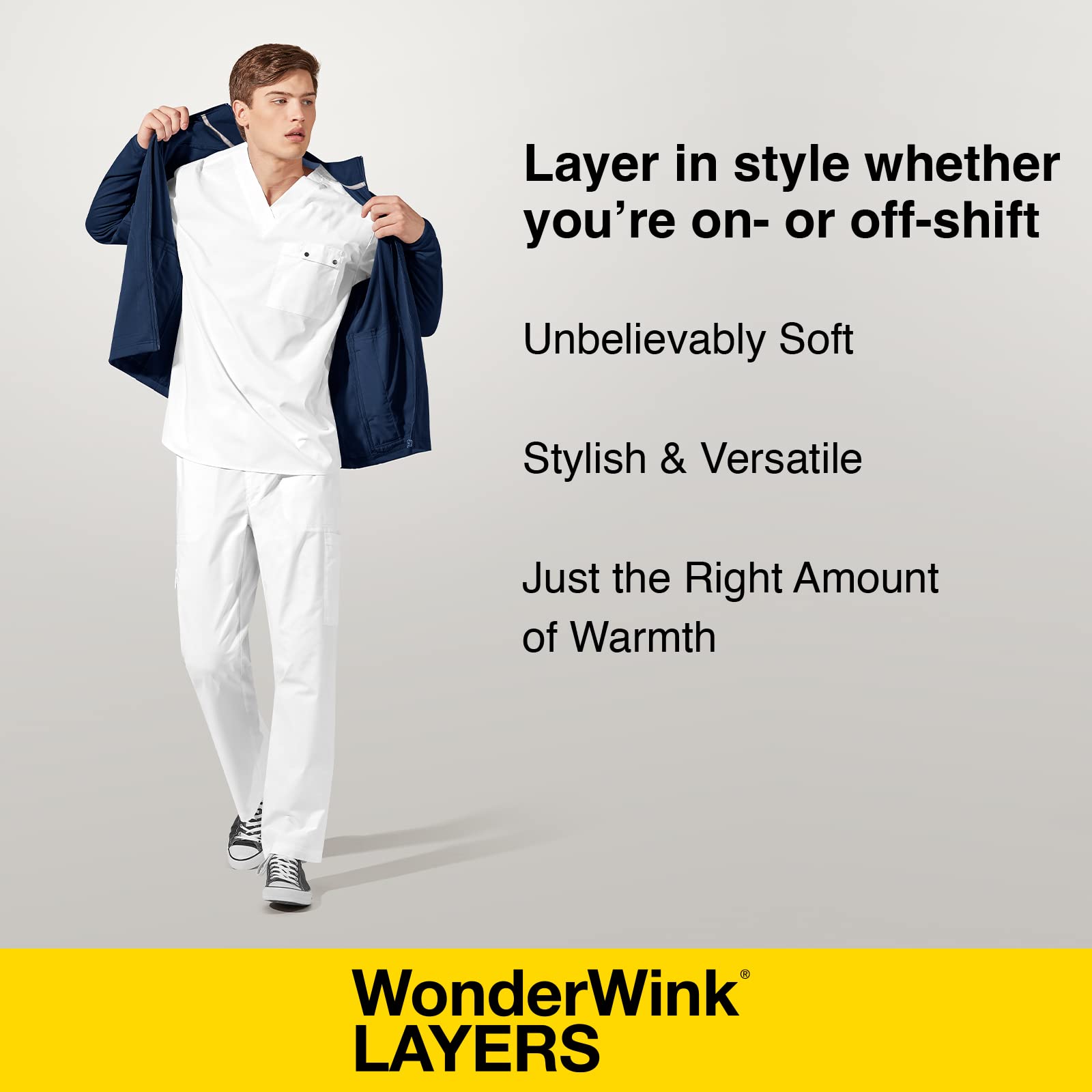 WonderWink Women's Scrubs Silky Long-Sleeve T-Shirt