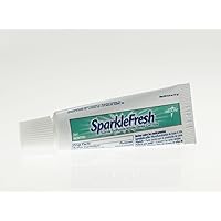 Medline Sparkle Fresh Toothpaste, Fluoride Protection, 0.6 oz., Dental Hygiene and Oral Care, Pack of 144