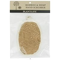 Plantlife Hand Scrubber - Fits All Hand Sizes - Made with Bamboo